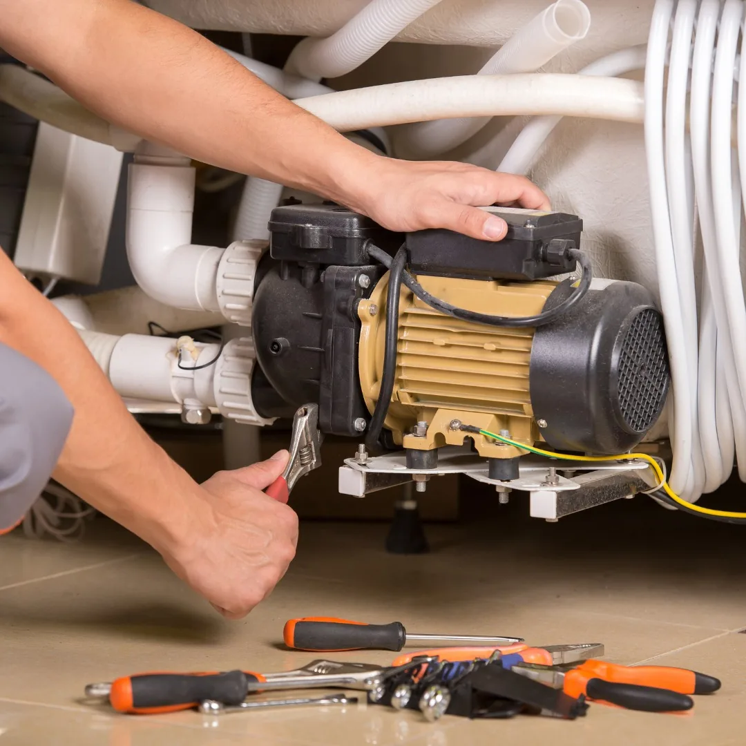 Sump pump repair